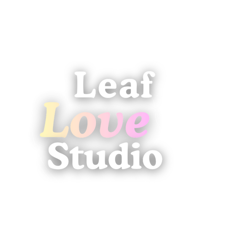 Leaf Love Studio logo mark